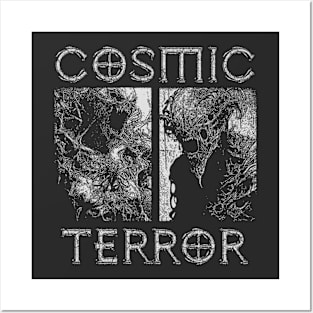 COSMIC TERROR - Dark & Horror Alien Artwork Posters and Art